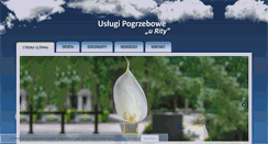 Desktop Screenshot of pogrzeby-wladek.pl